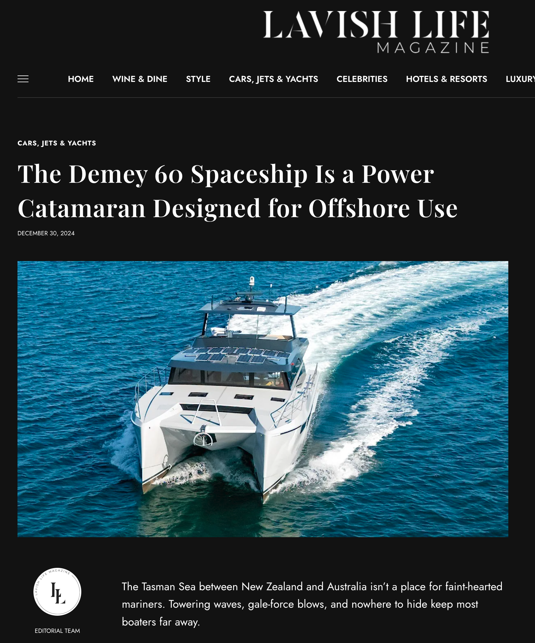 Sustainable Yachting